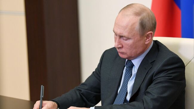 Президент РФ Владимир Путин. Архивное фото