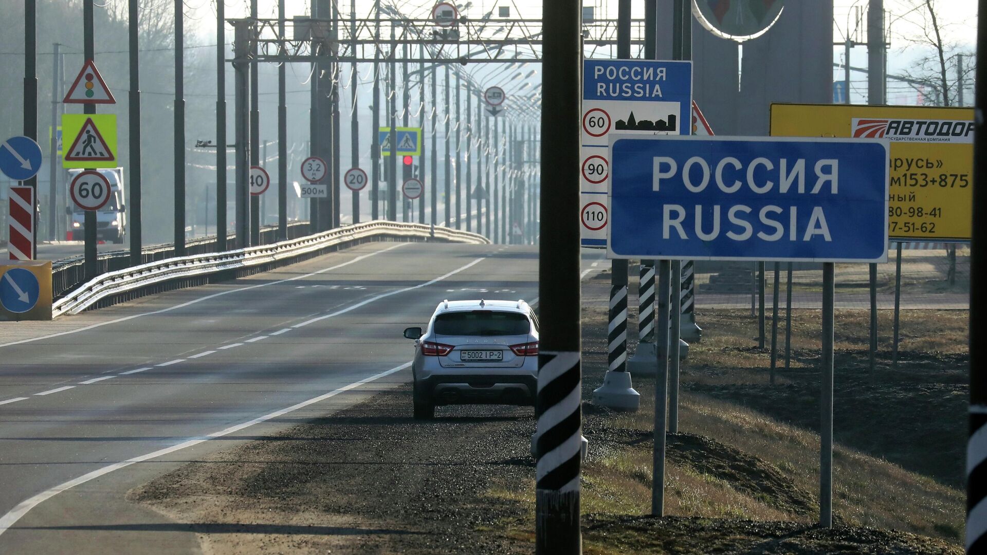 Въезд на территорию Российской Федерации  - РИА Новости, 1920, 28.05.2023