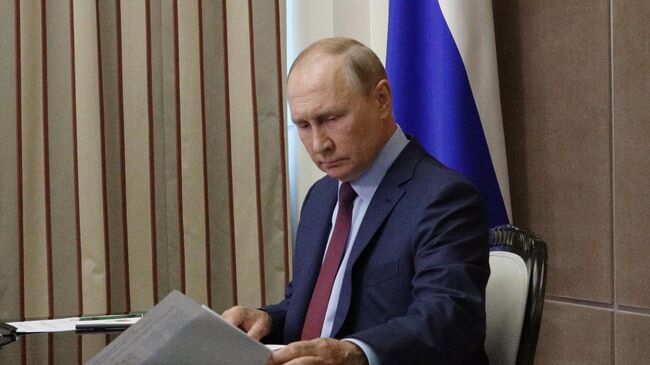 Президент РФ Владимир Путин