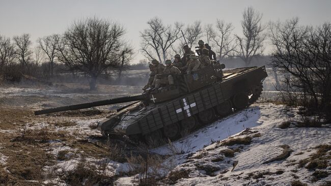 Украинские военнослужащие