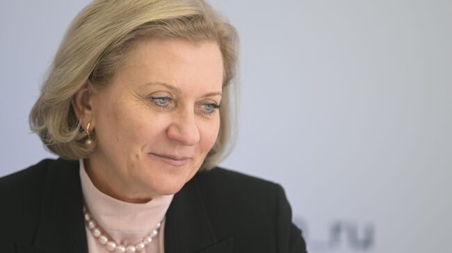Руководитель Федеральной службы по надзору в сфере защиты прав потребителей и благополучия человека Анна Попова. Архивное фото