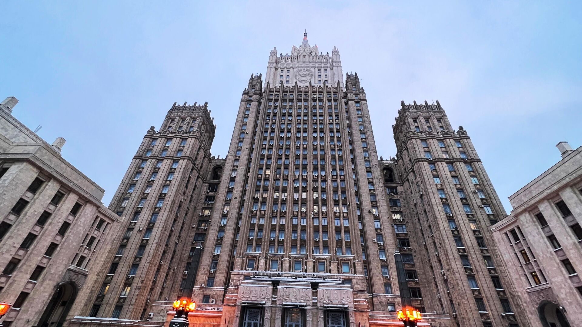 Здание Министерства иностранных дел РФ в Москве - РИА Новости, 1920, 14.03.2024