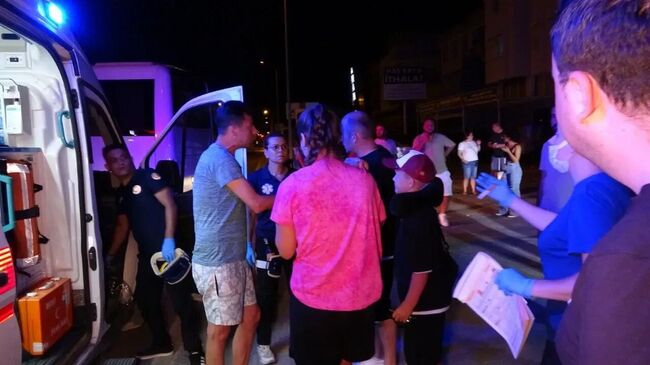 ДТП с автобусом в Анталье
