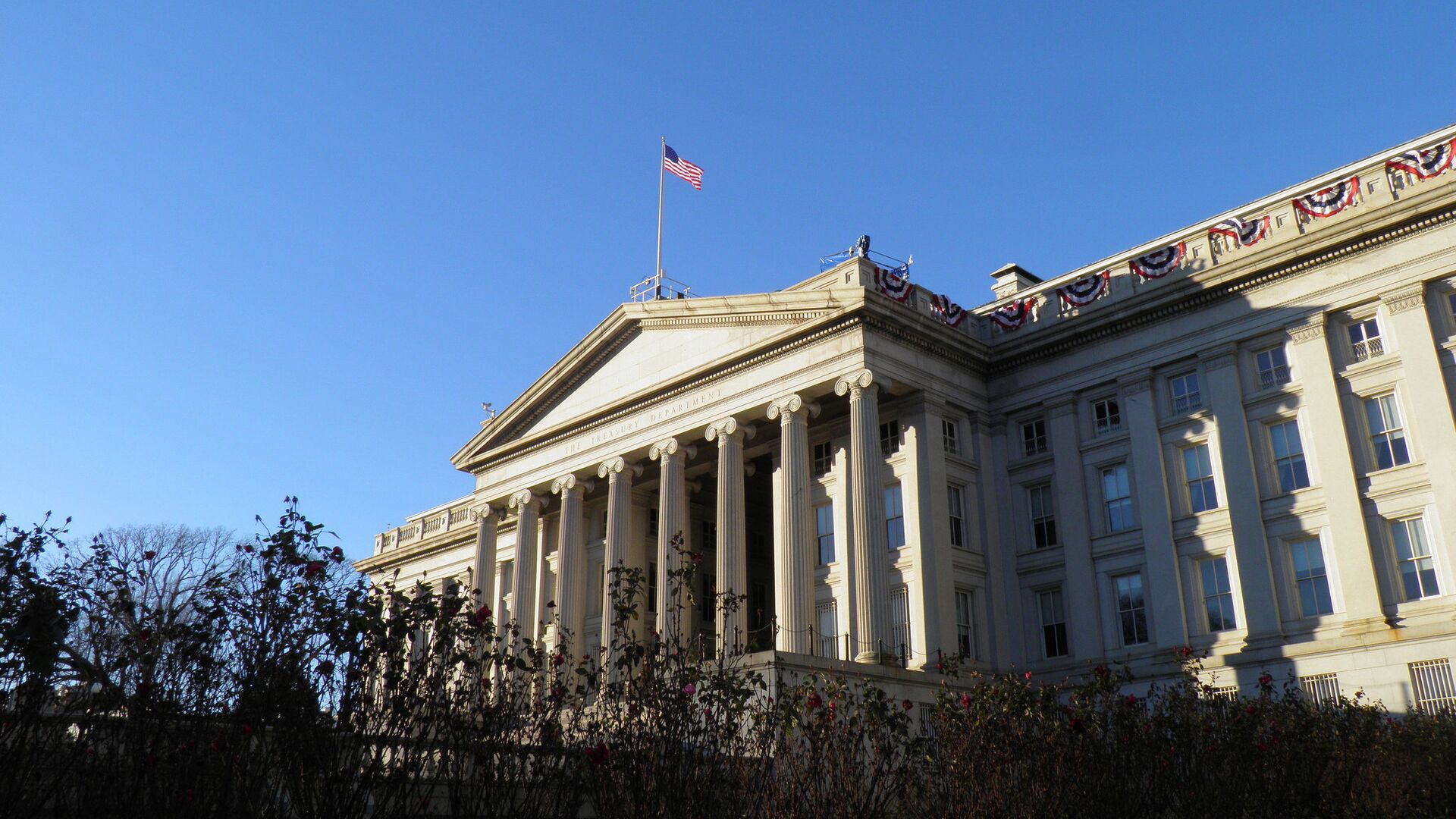 Здание Министерства финансов США в Вашингтоне - РИА Новости, 1920, 28.01.2023